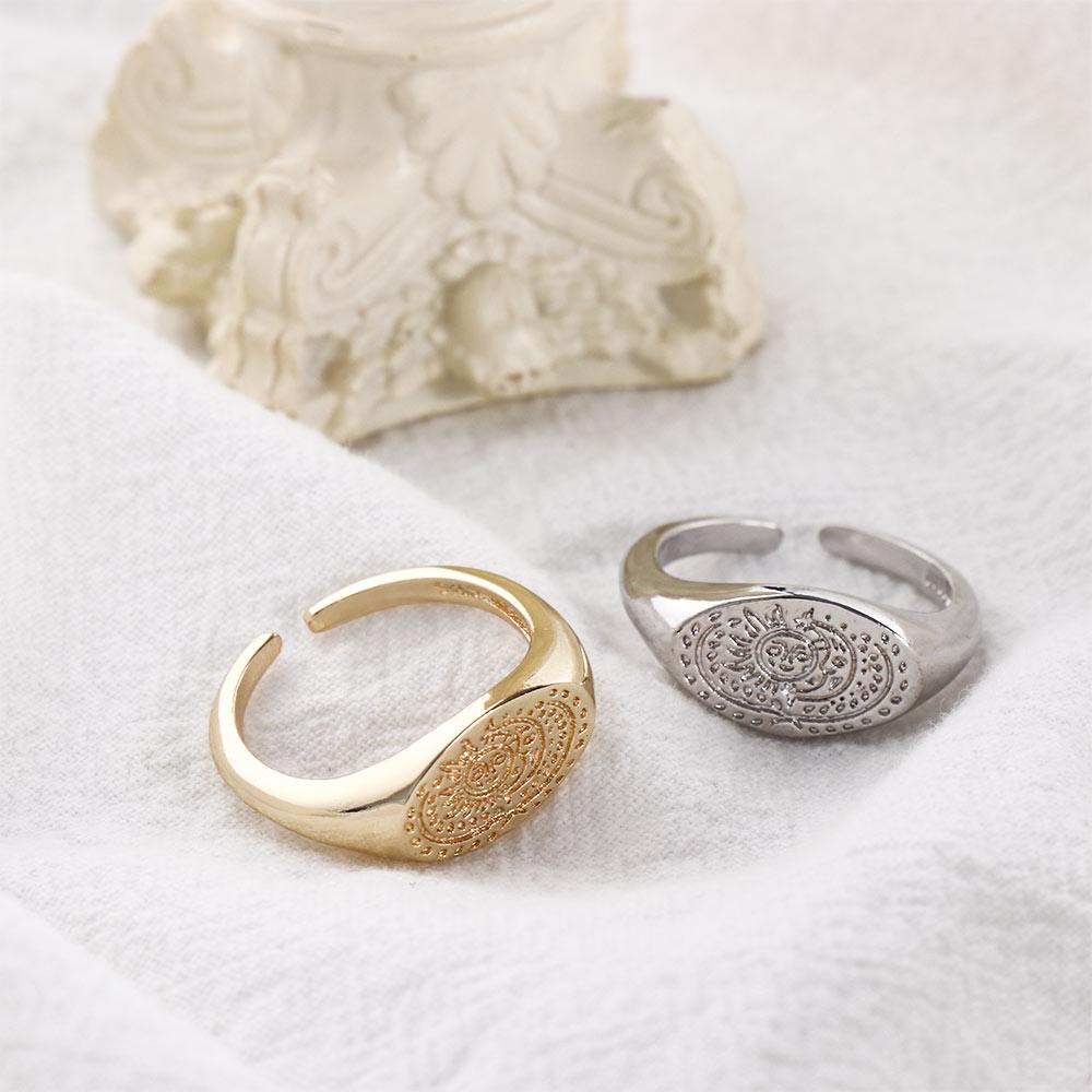 Minimalist Sun Moon Pattern Ri - đánh giá và giá Korean Daily Lifestyle