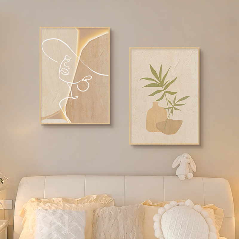 Wooden Cream Style Abstract Li - đánh giá và giá Korean Arts And Lifestyle
