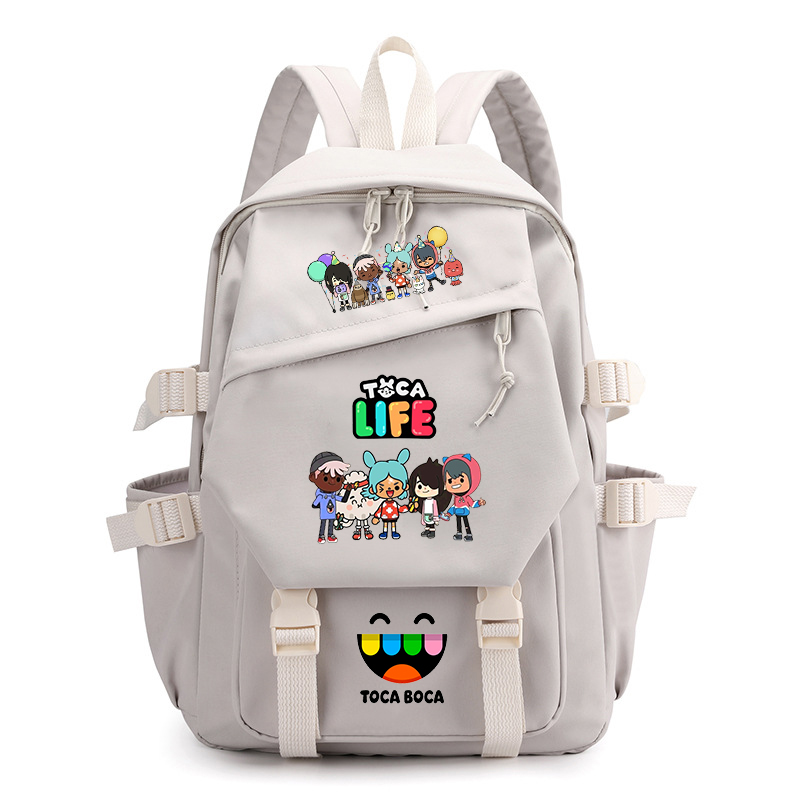 Toca Life World Print Backpack - đánh giá và giá Korean Girls Lifestyle