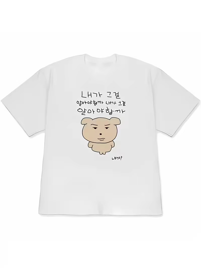 Women's T-shirt White Short-Sl - đánh giá và giá Korean Men Lifestyle